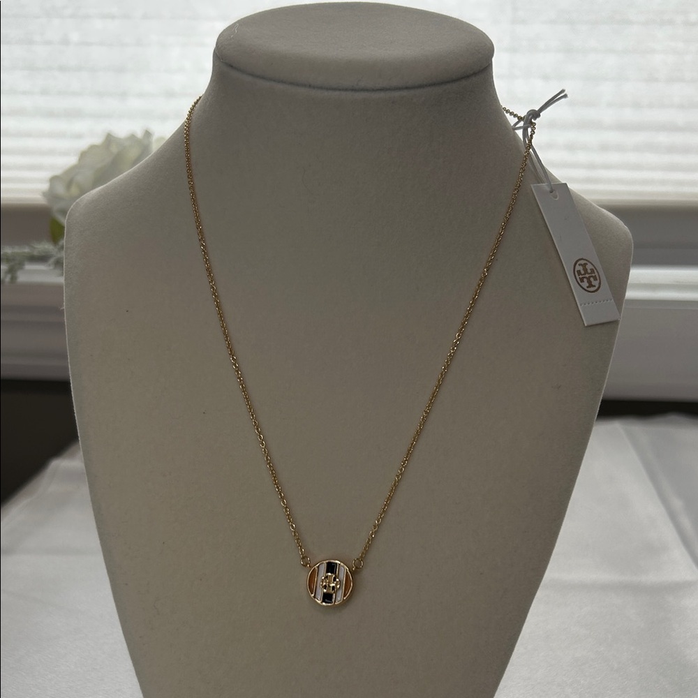 Brand new Tory Burch gold necklace